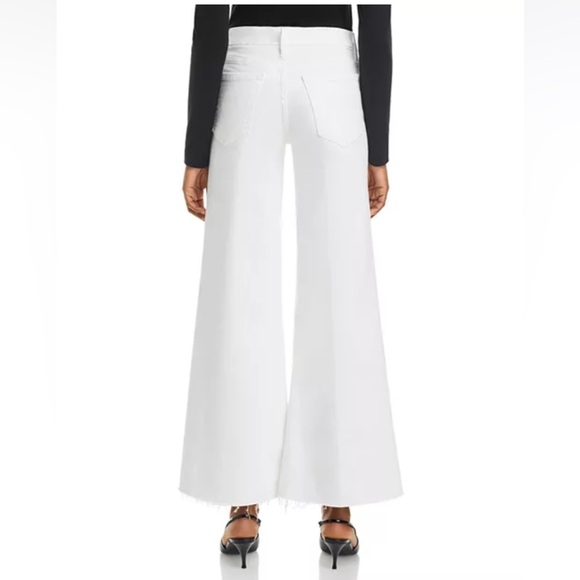 MOTHER THE ROLLER HIGH RISE WIDE LEGS JEANS IN FAIREST OF THEM ALL SIZE 34 - Picture 4 of 9